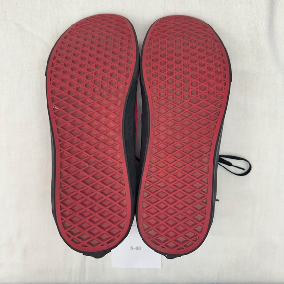 Vans Sk8 Hi Red Black Soles Men's 13 - Picture 8 of 8